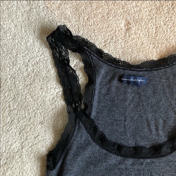 American Eagle Lace Tank Top - Picture 3 of 4